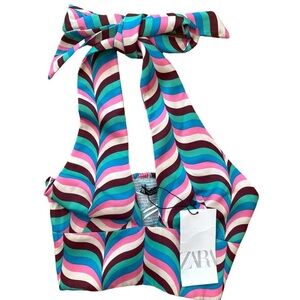 Zara Small Summer Cross Top